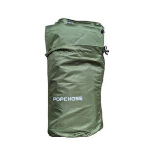 Popchose Green Inflatable Camping Mattress Pad Twin with Foot Pump